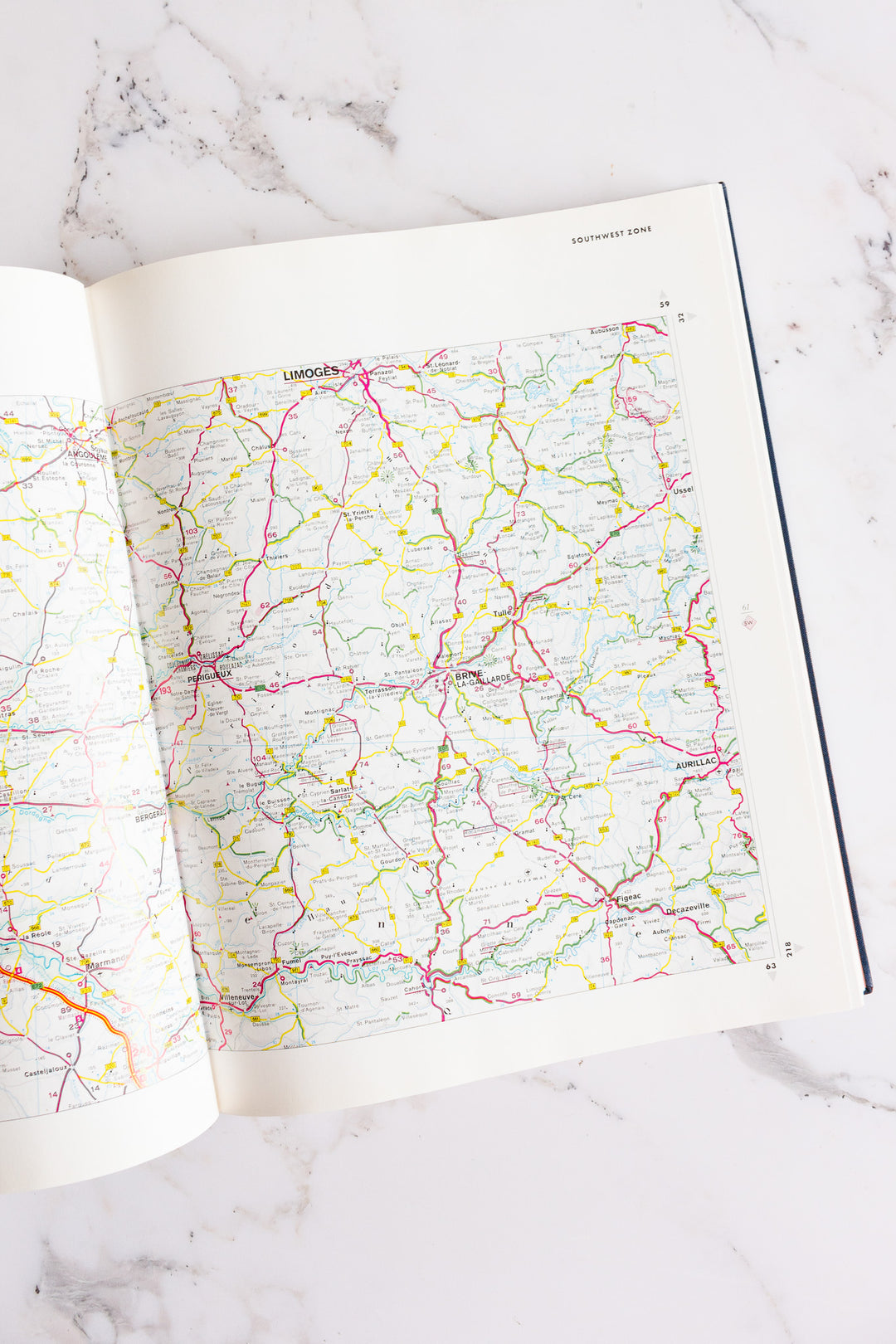 vintage book, “the wine atlas of France”