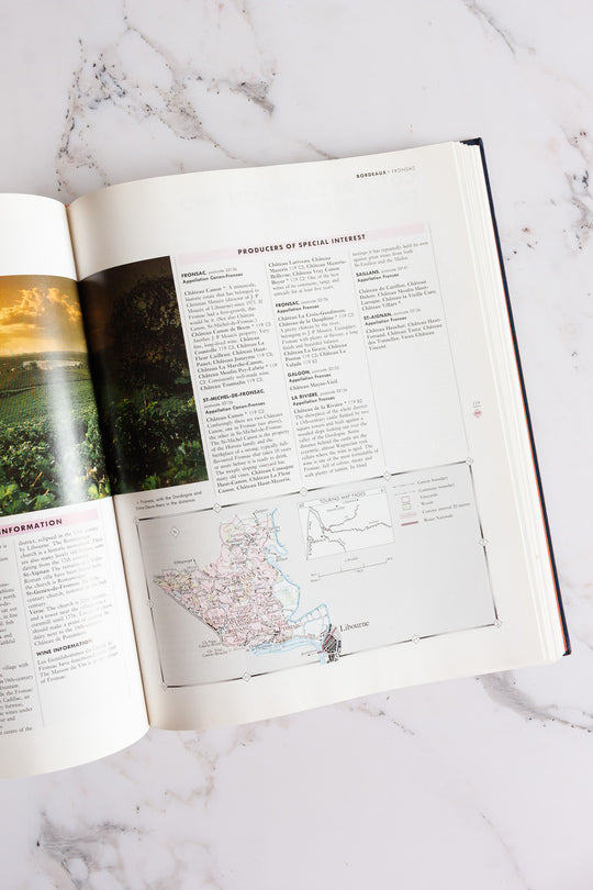 vintage book, “the wine atlas of France”