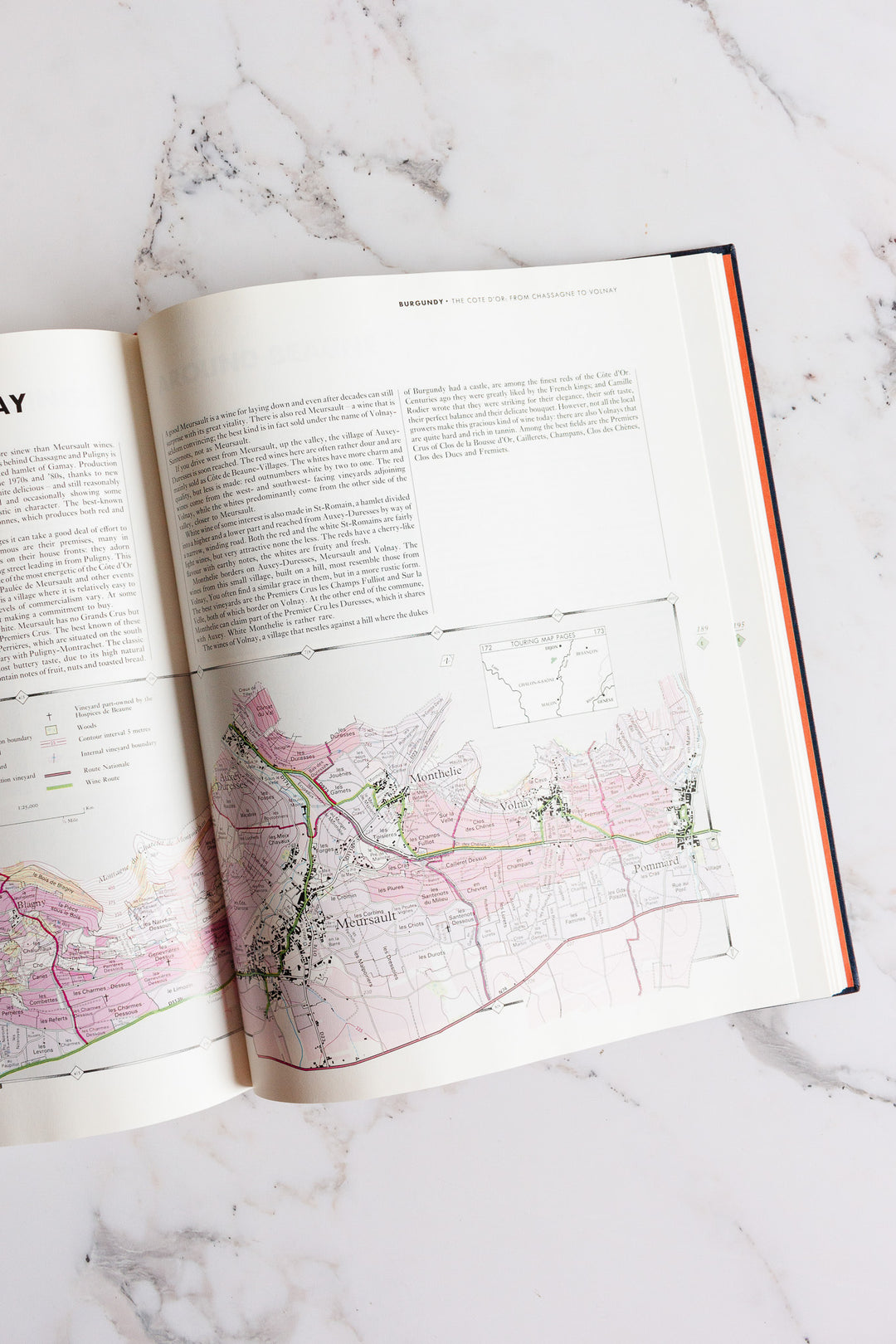 vintage book, “the wine atlas of France”