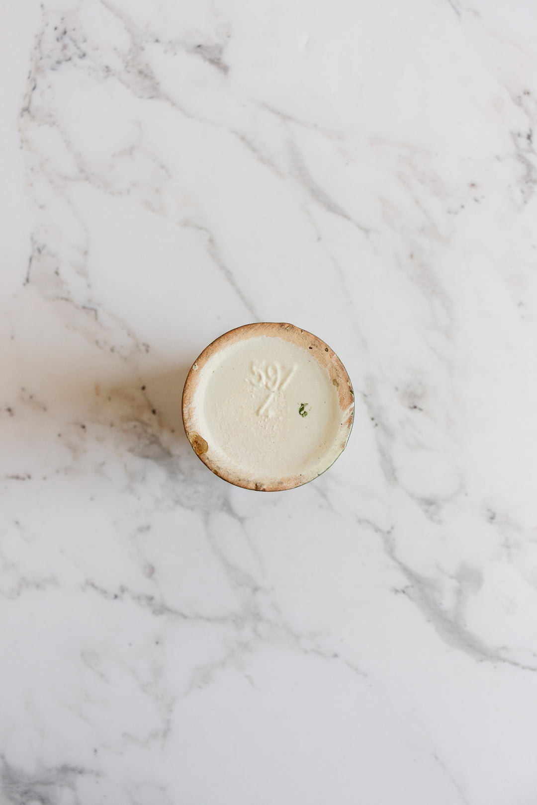 antique french art nouveau hand painted vase