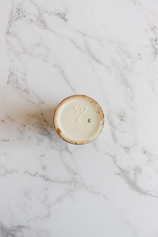 antique french art nouveau hand painted vase