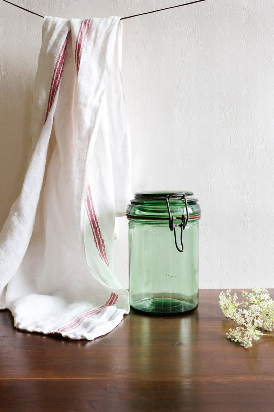 antique french canning jar