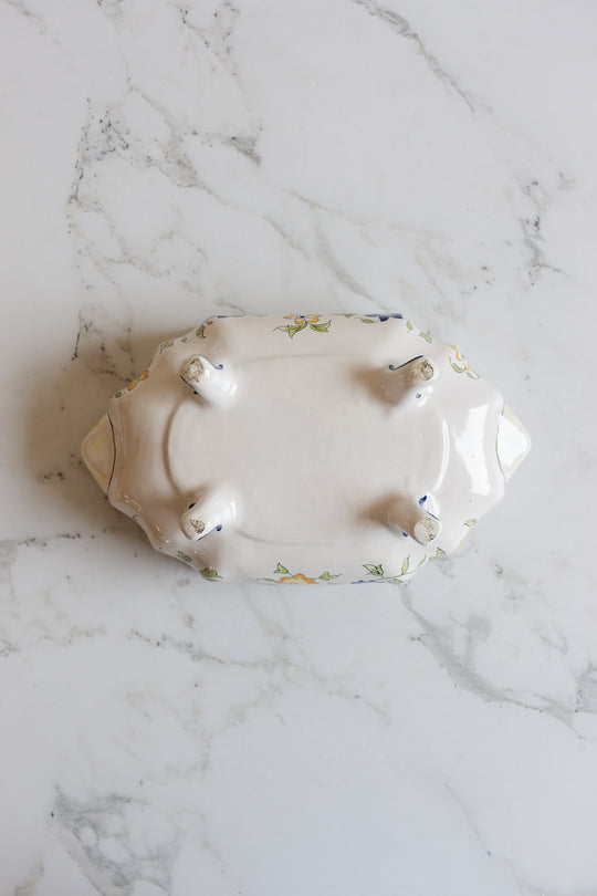 19th century french faïence moustiers soupière