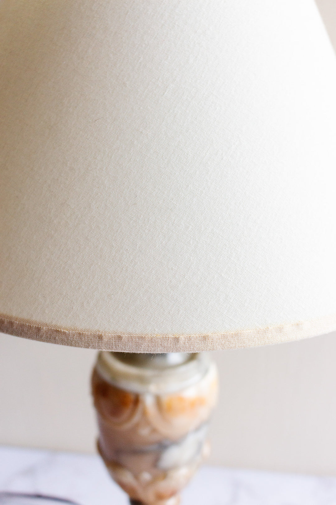 midcentury Italian alabaster lamp