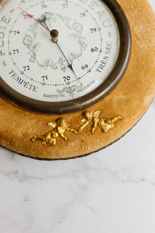 19th century French aneroid barometer