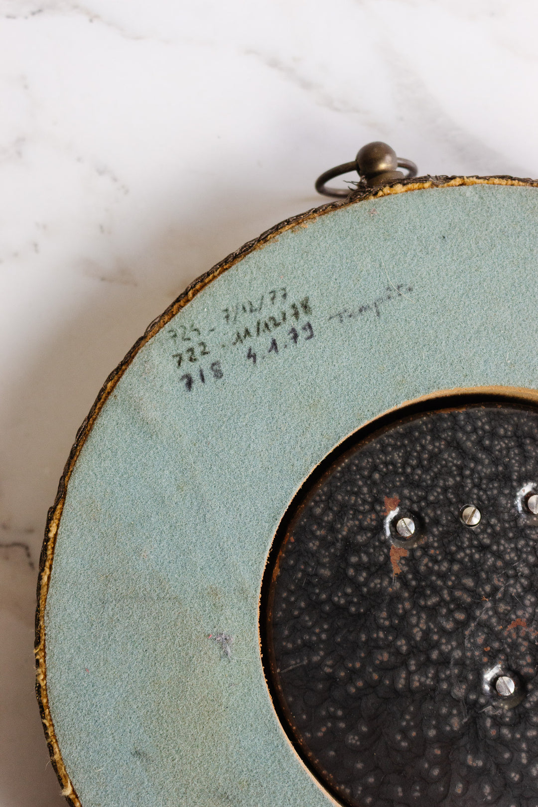 19th century French aneroid barometer