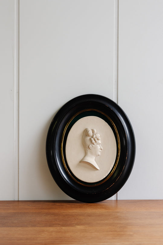 rare antique french Joséphine Bonaparte bas relief artwork