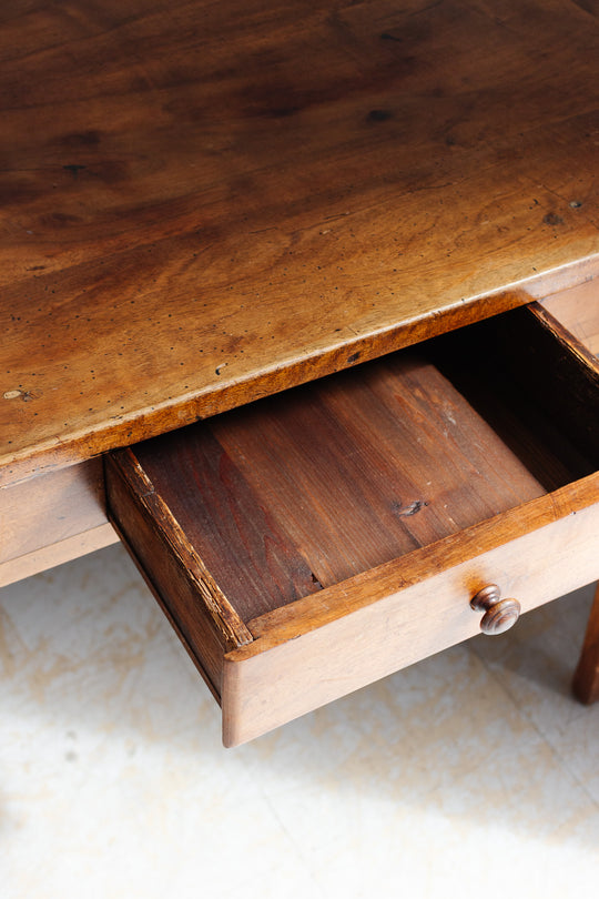 19th century french fruitwood petite writing desk