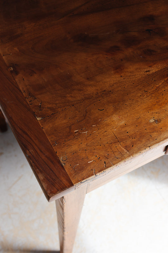 19th century french fruitwood petite writing desk