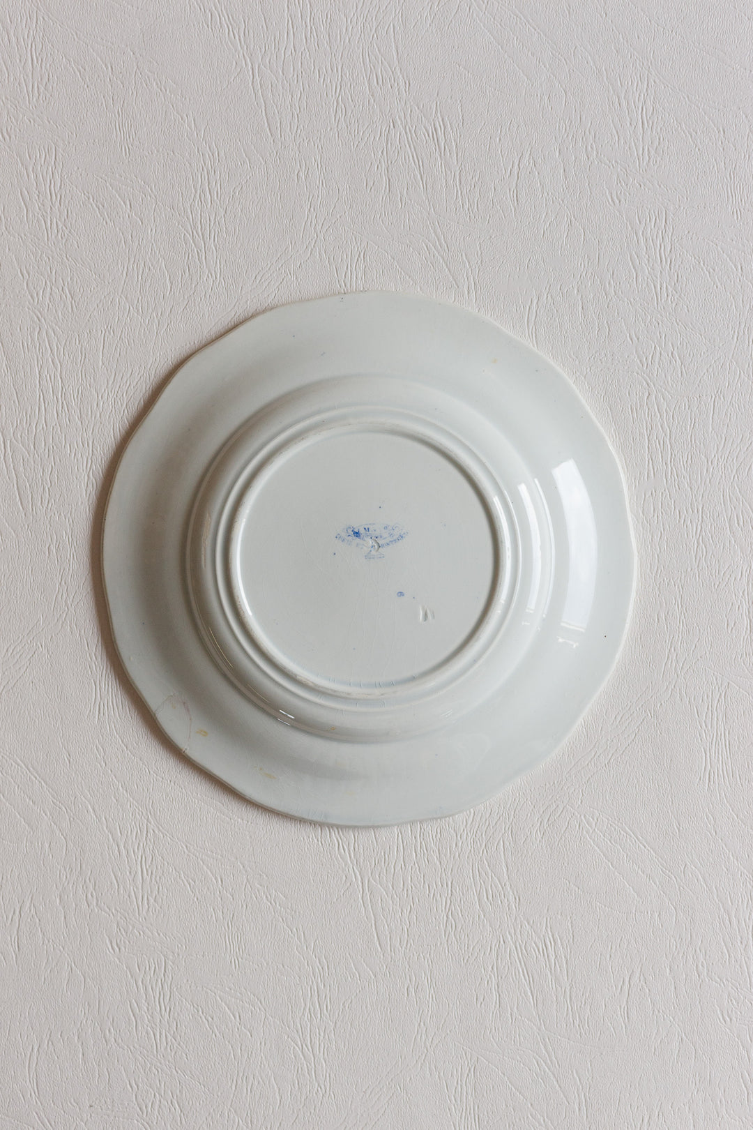 antique creil & montereau french talking plates