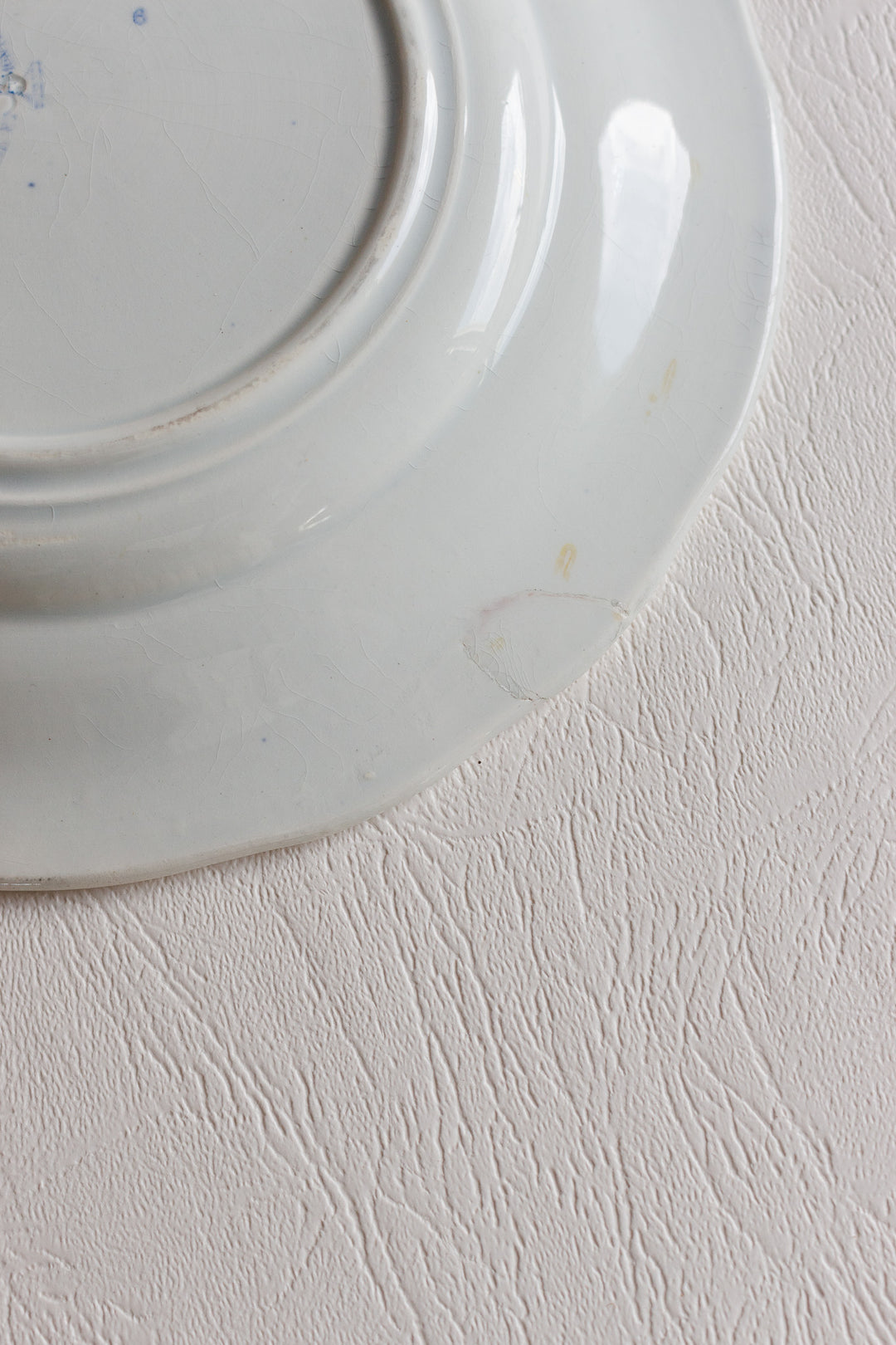 antique creil & montereau french talking plates