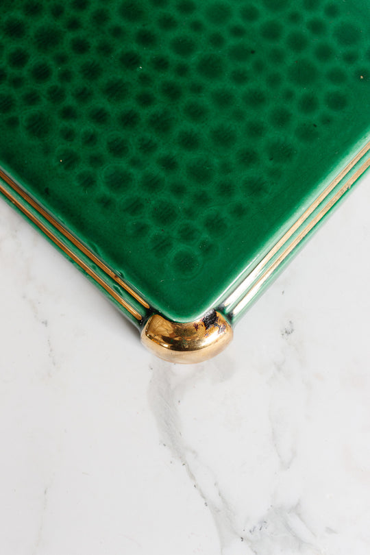 vintage faïence Bordeaux "dessous plat"