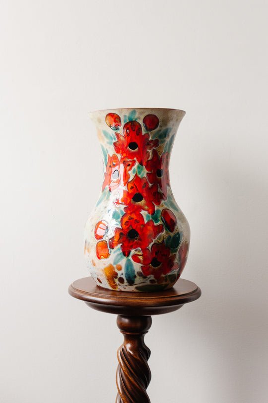 large vintage french vallauris vase