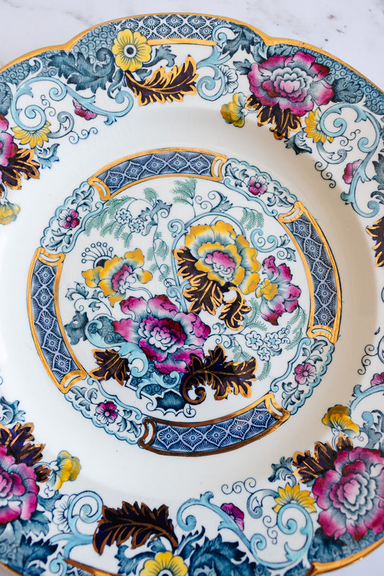 rare turn of the century wood & son plate