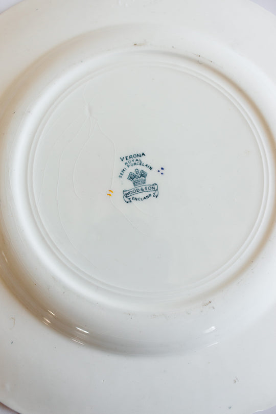 rare turn of the century wood & son plate