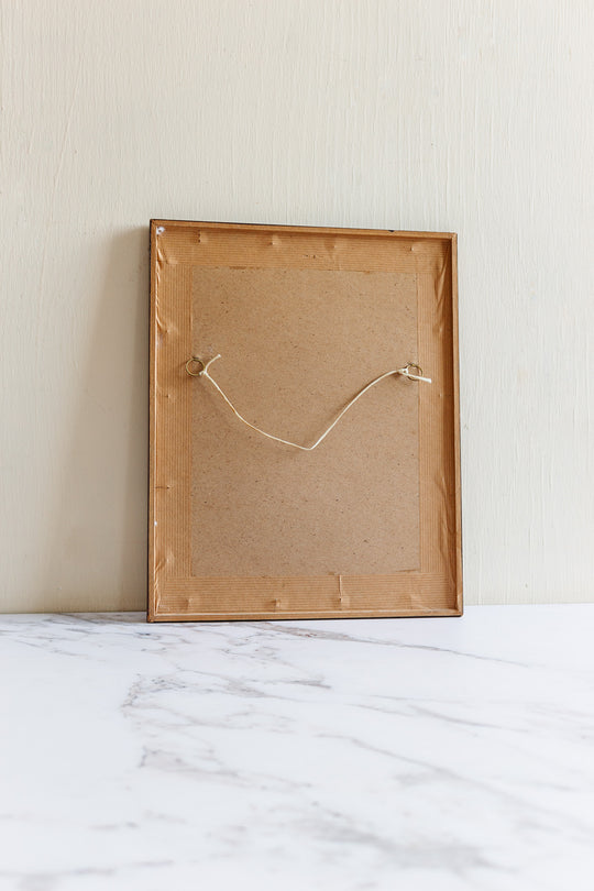 set of 1940s French framed lithographs, “le vieux Mulhouse”