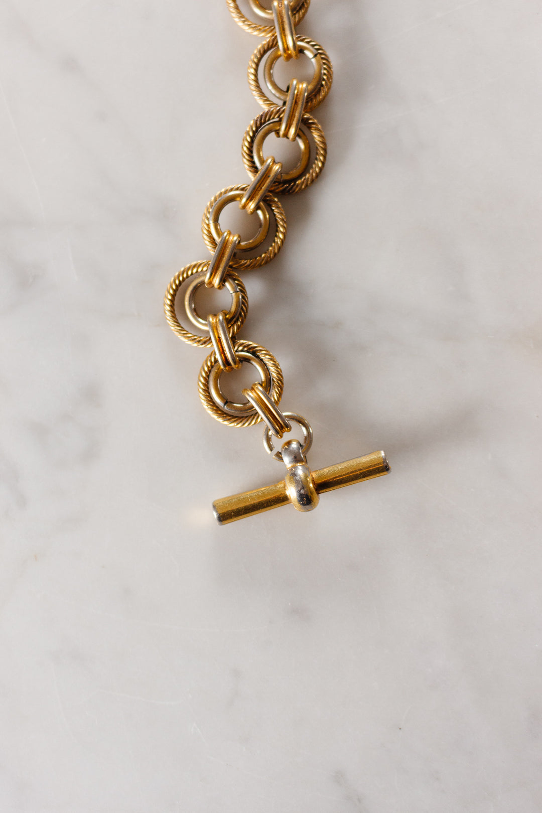 vintage Celine chain link bracelet