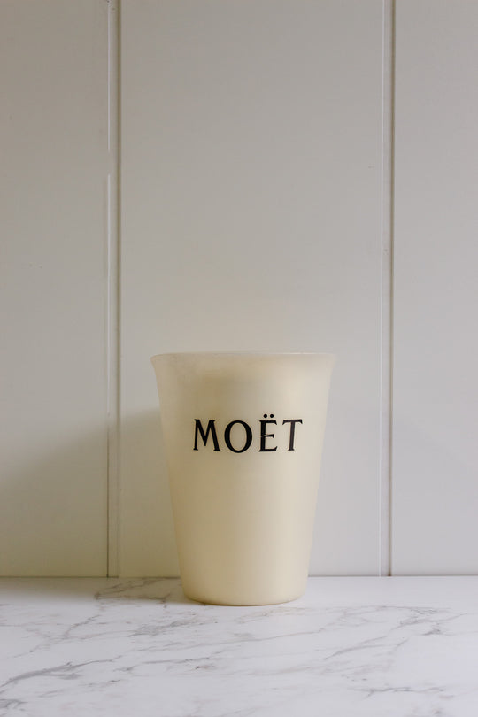 rare vintage moët & chandon acrylic champagne bucket