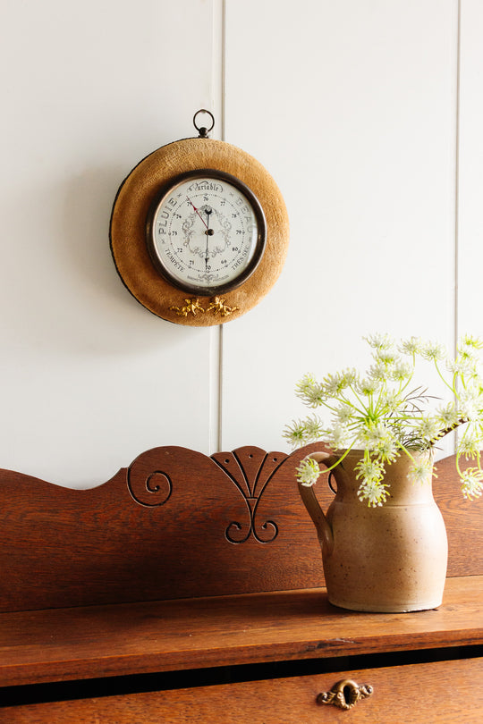 19th century French aneroid barometer