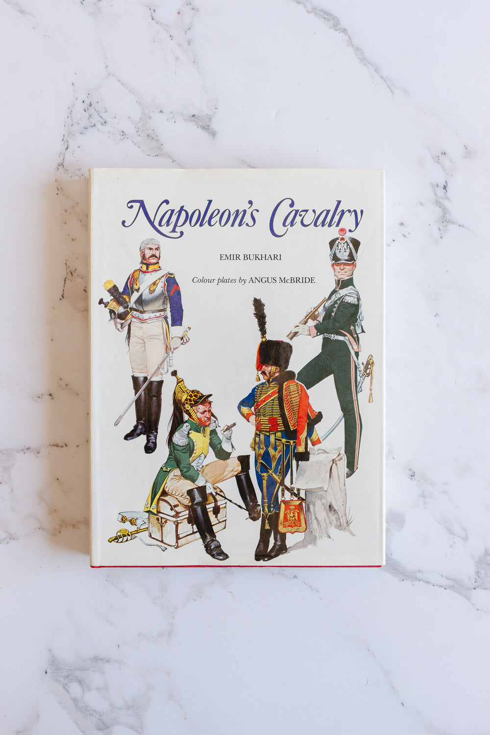 "napoleon's cavalry" vintage hardcover coffee book