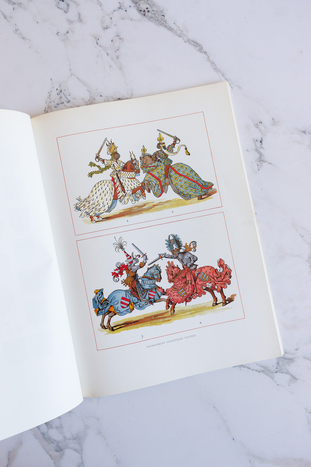 vintage coffee table book, "Heraldic designs"