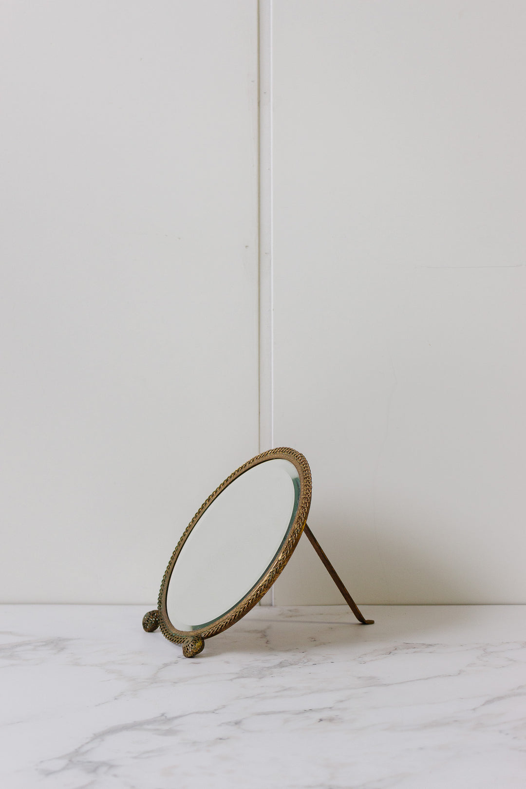vintage french dressing table mirror