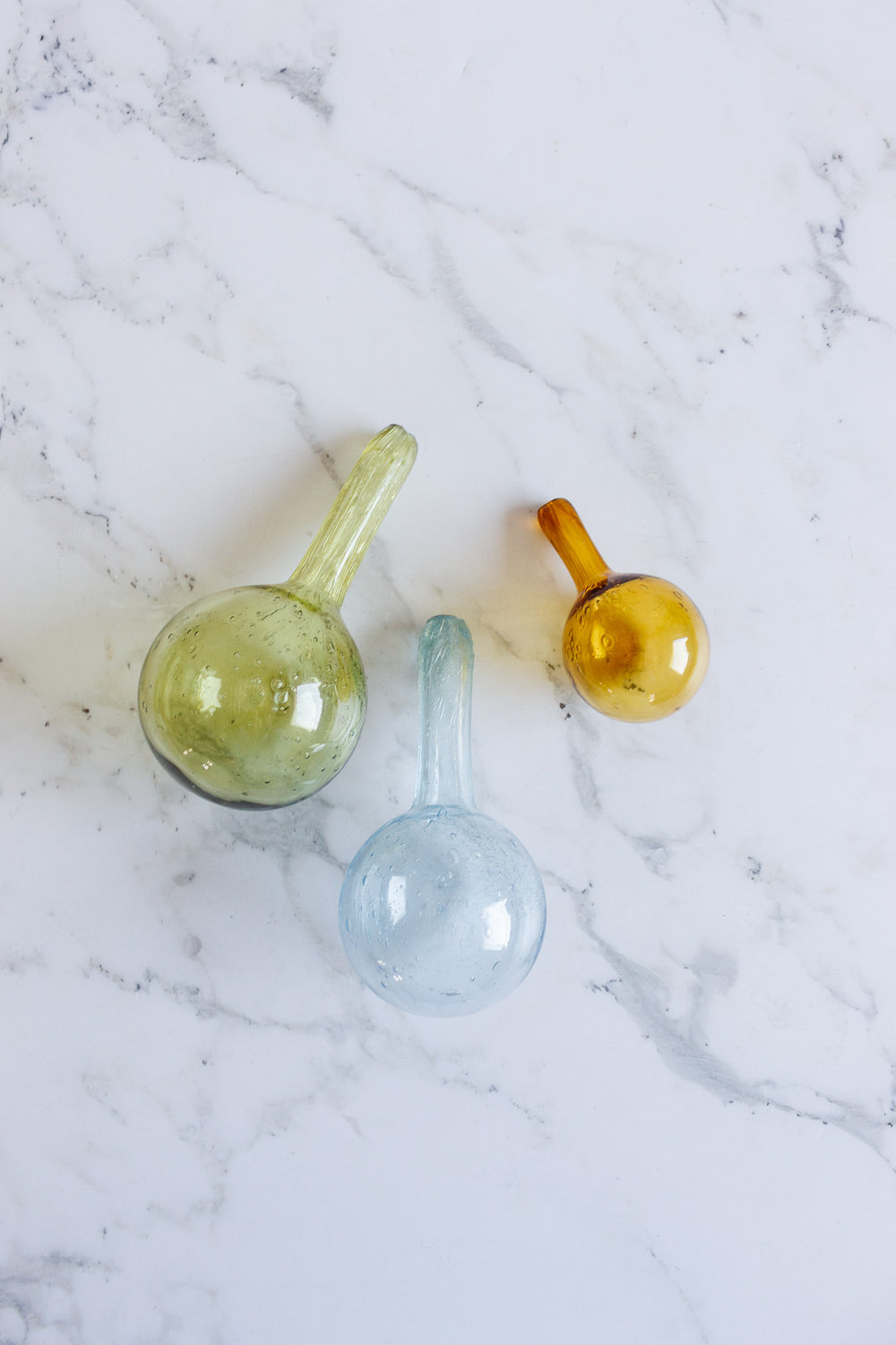 vintage french blown glass "courge"