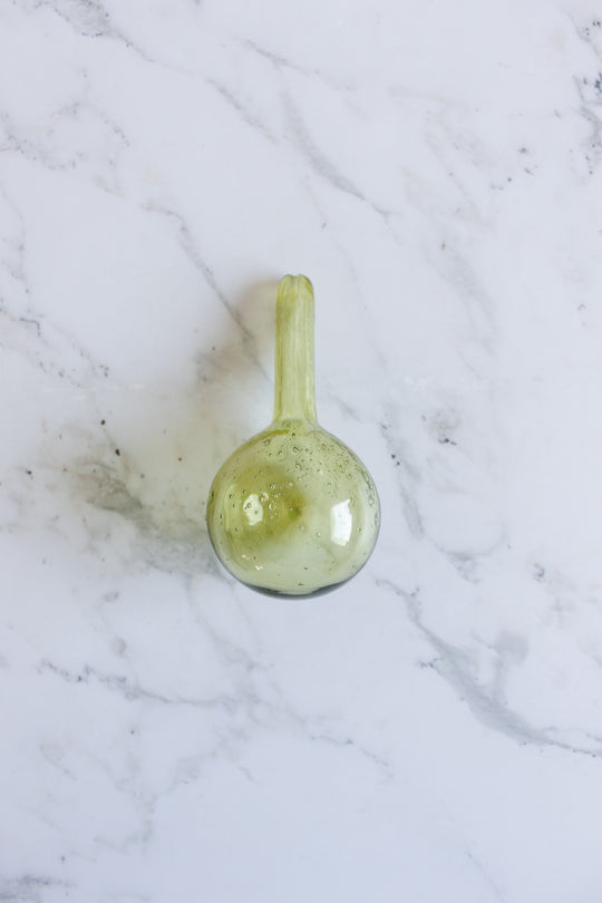 vintage french blown glass "courge"
