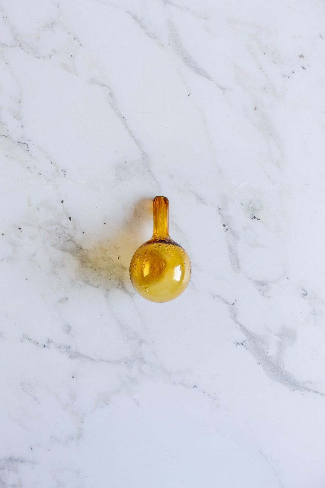 vintage french blown glass "courge"