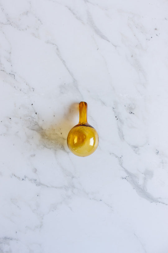 vintage french blown glass "courge"