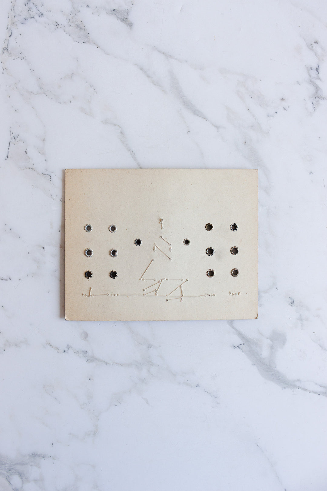 vintage french les suc de bois & chassande salesman's sample card