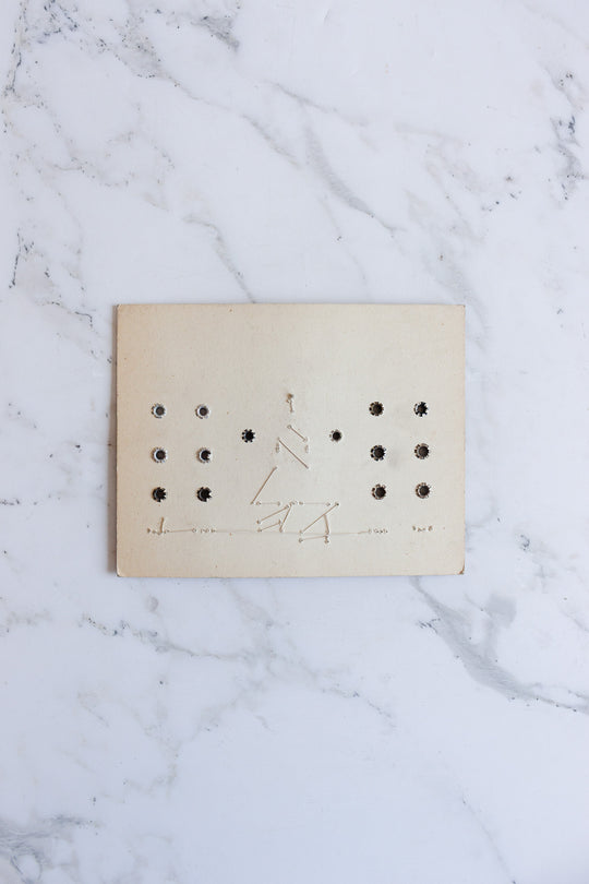 vintage french les suc de bois & chassande salesman's sample card