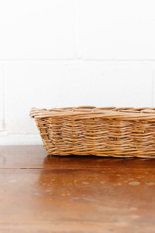 vintage French baguette basket