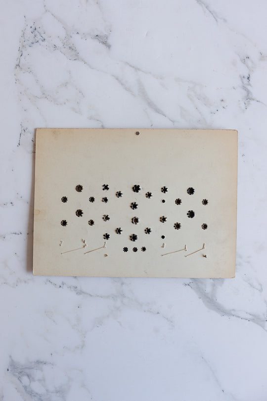 "bois et chassande" vintage french salesman's sample board