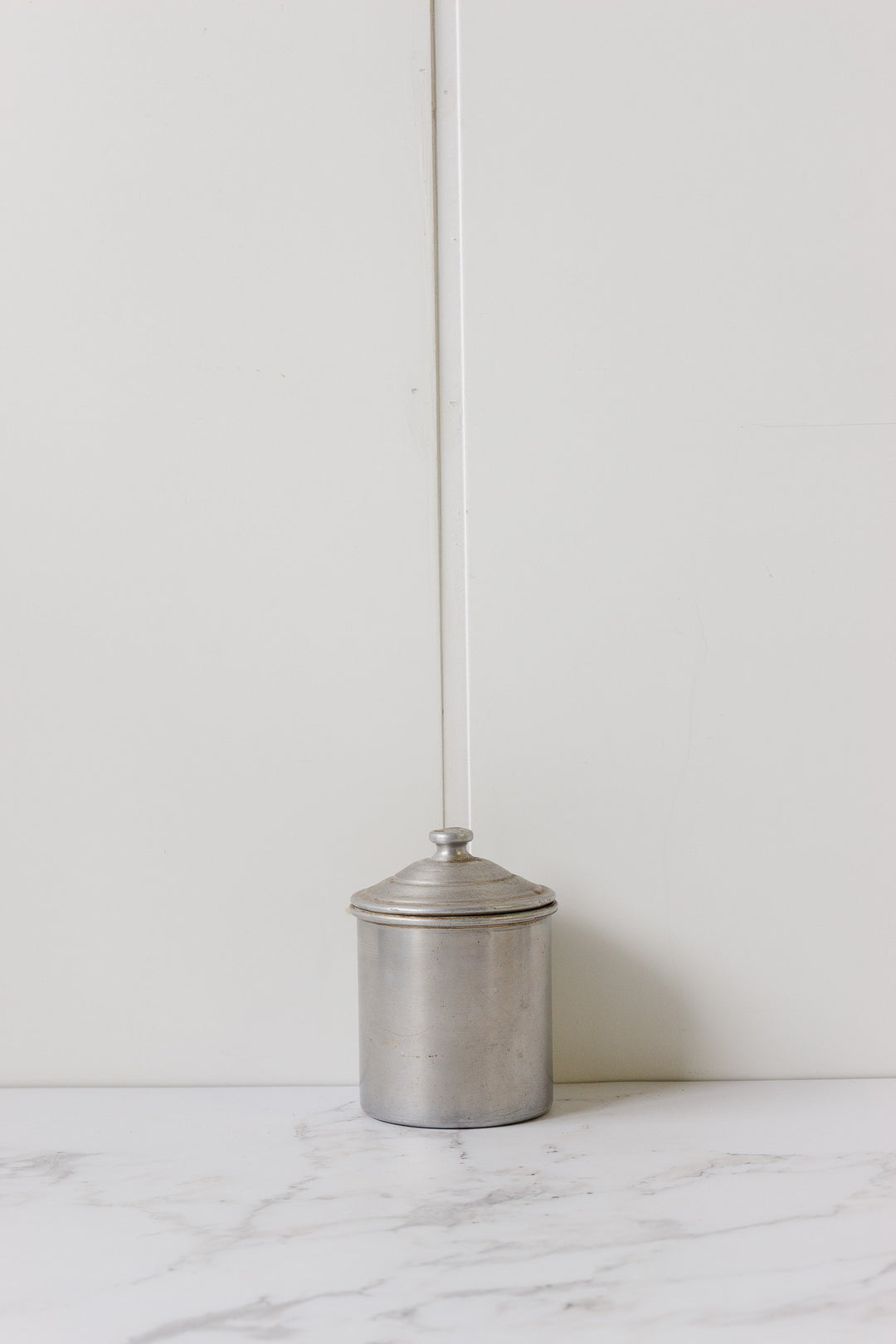 set of 6 graduated tin kitchen canisters