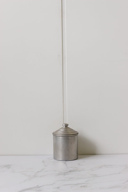set of 6 graduated tin kitchen canisters