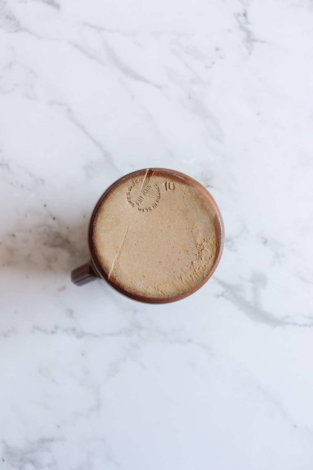 vintage french grès du berry pitcher