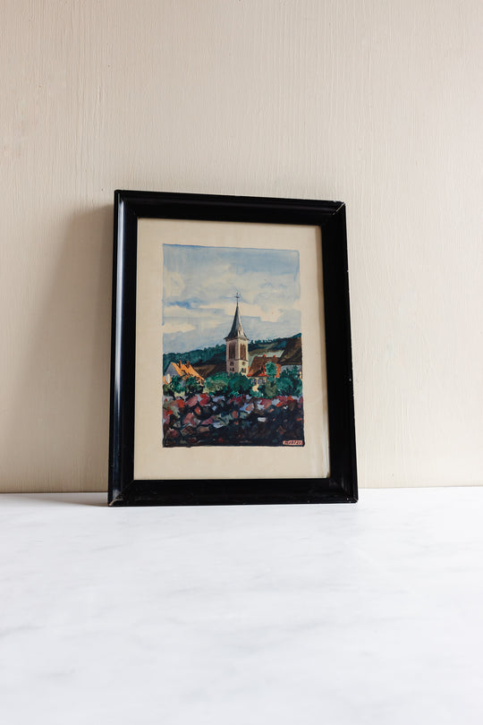 l'église dans la ville