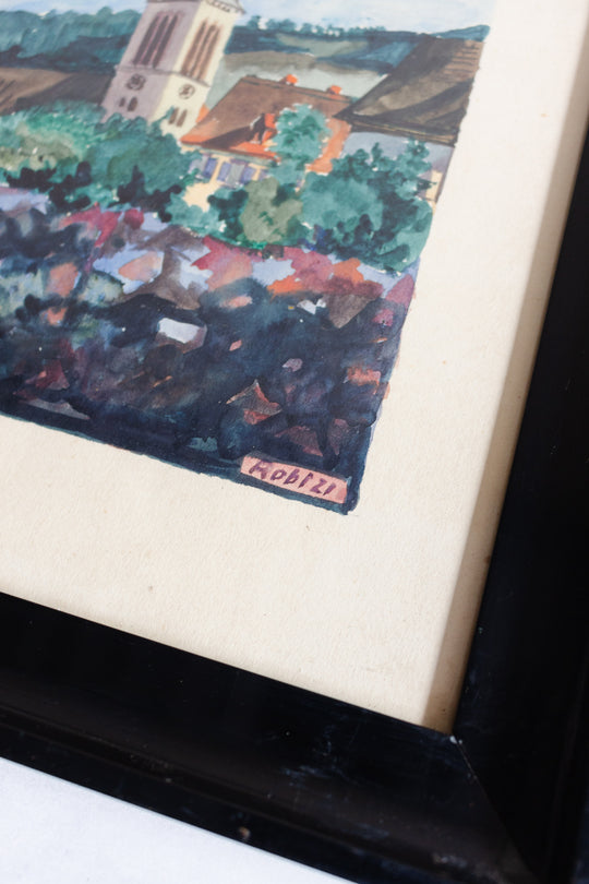 l'église dans la ville