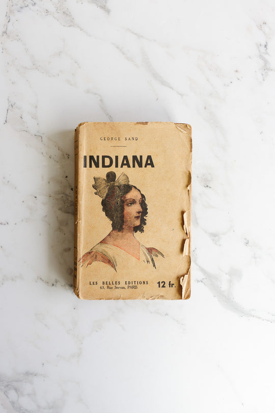 vintage grench novel — Indiana by George Sand, les belles éditions, paris