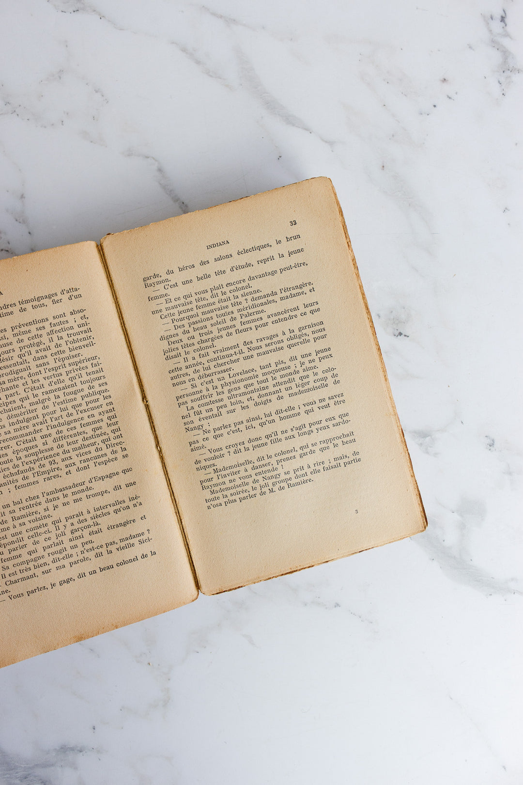 vintage grench novel — Indiana by George Sand, les belles éditions, paris