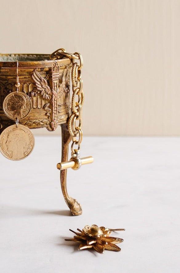 vintage Celine chain link bracelet