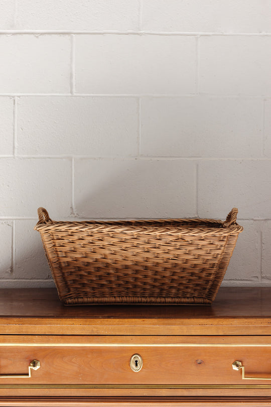 oversized antique french laundry baskets