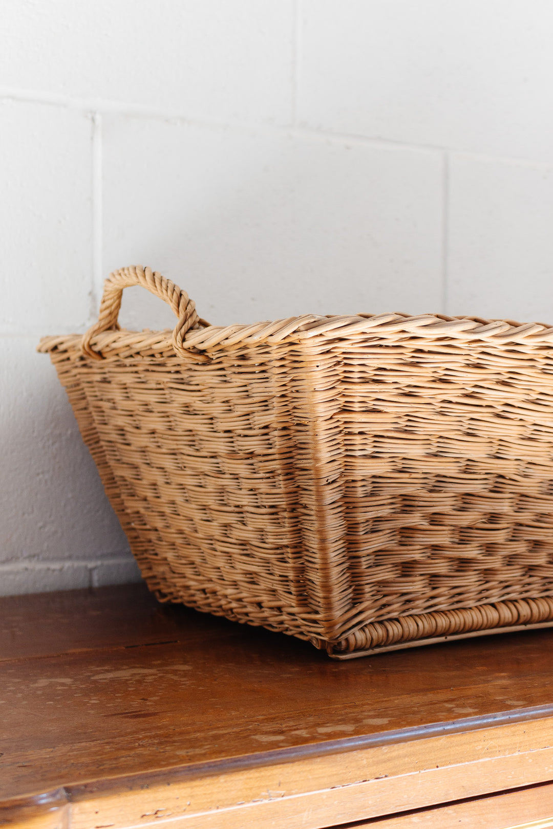 oversized antique french laundry baskets