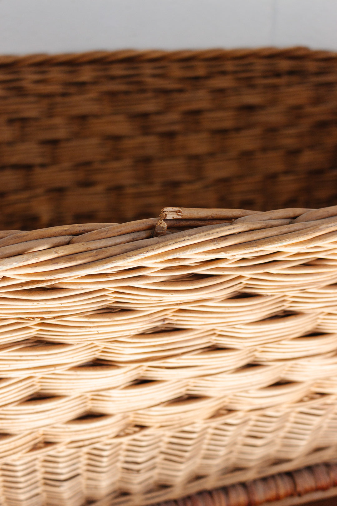 oversized antique french laundry baskets