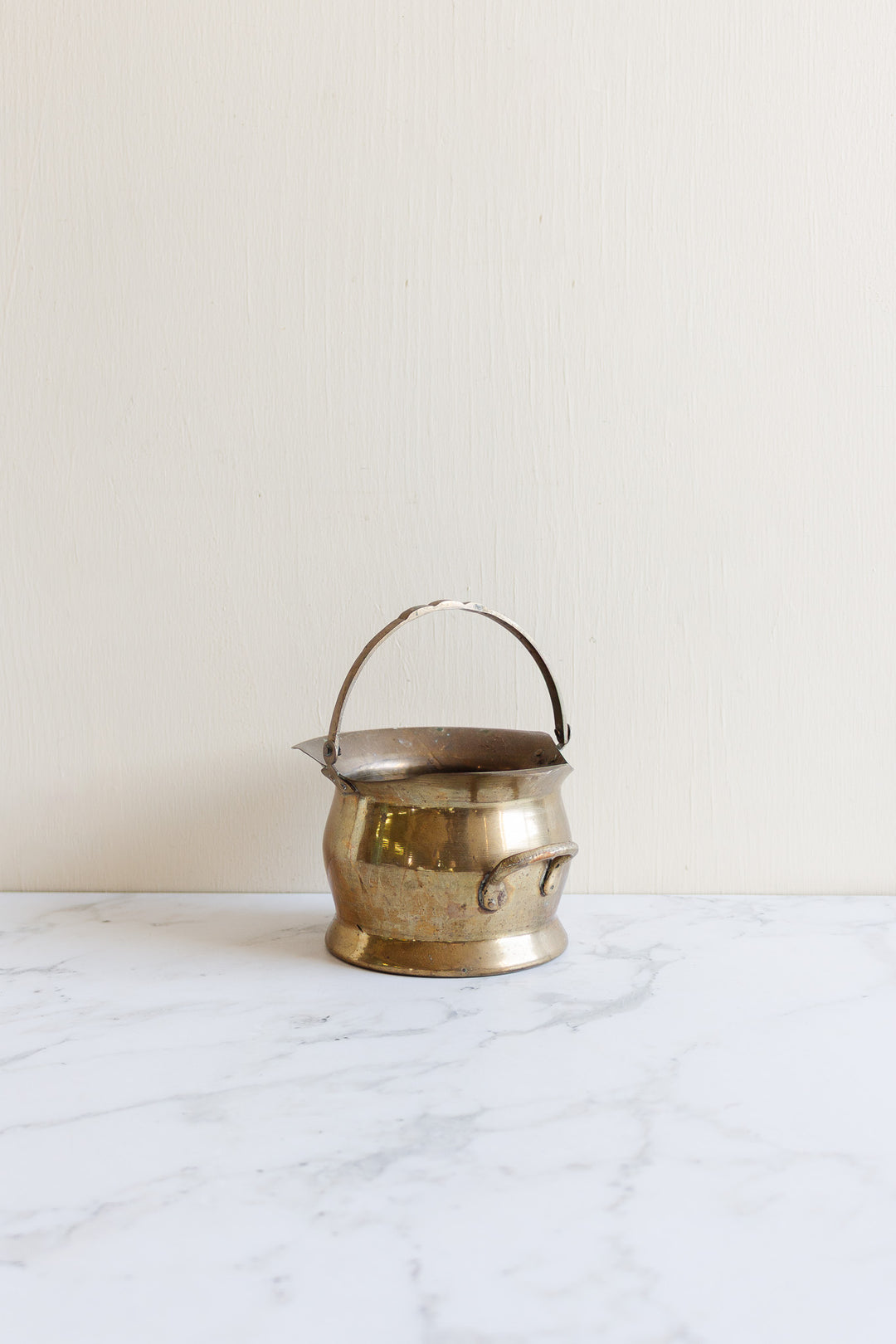 vintage french brass petit coal scuttle