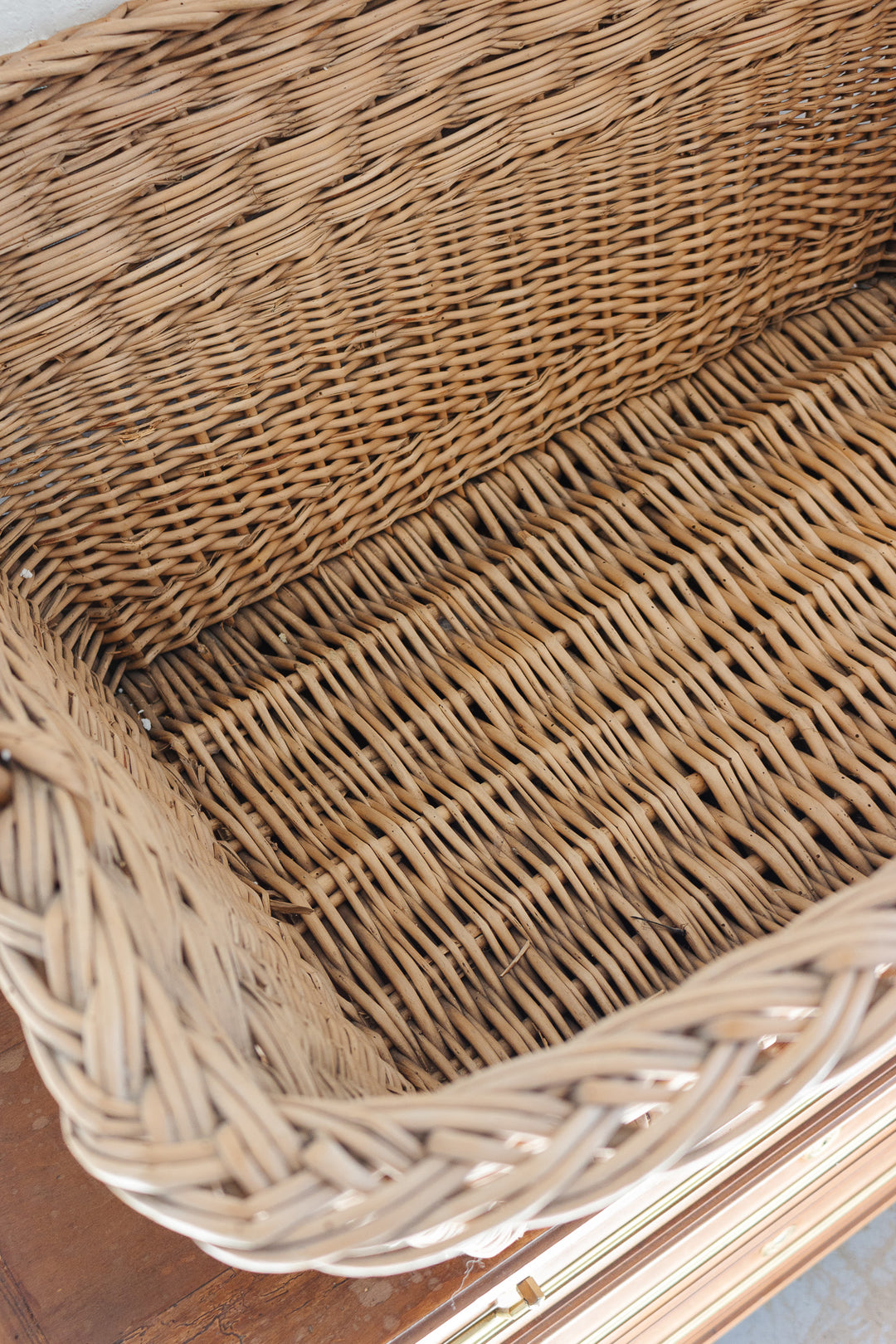 oversized antique french laundry baskets