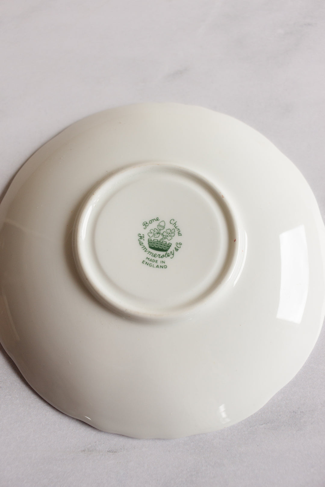 rare hammersley grandma's roses teacup and saucer