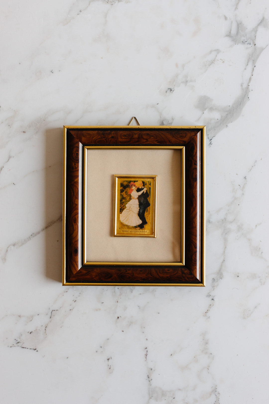 limited edition renoir chromolithograph in 23k gold