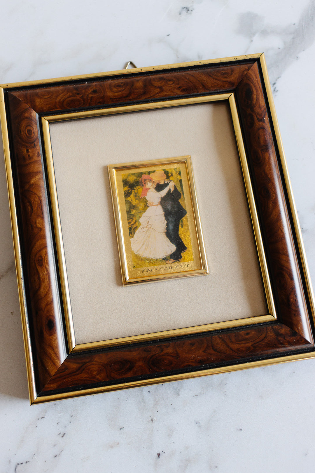limited edition renoir chromolithograph in 23k gold